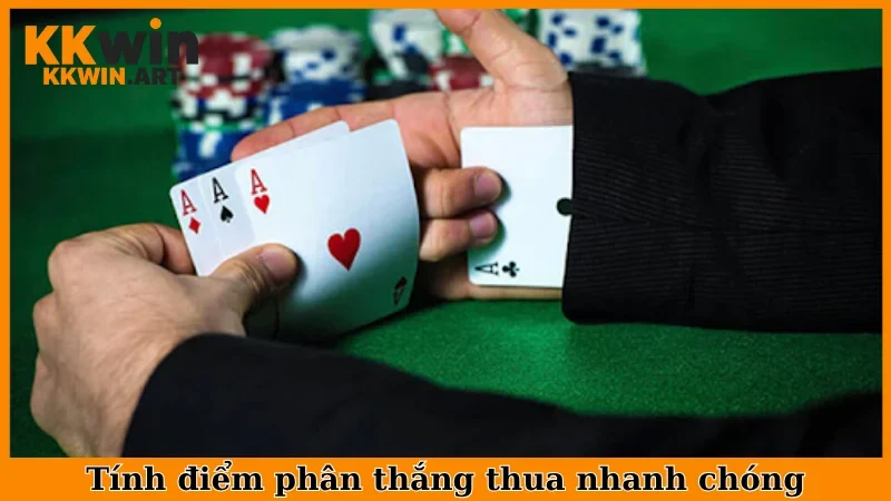 Tính điểm phân thắng thua nhanh chóng