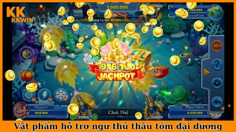 Vật phẩm hỗ trợ ngư thủ thâu tóm đại dương
