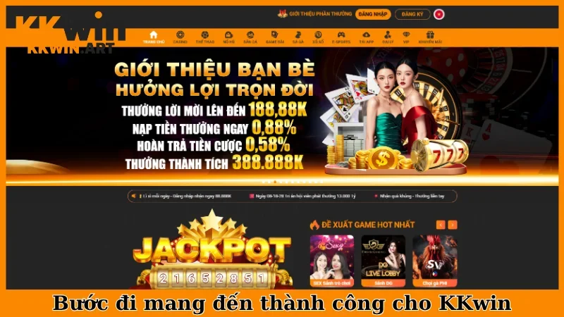 Bước đi mang đến thành công cho KKwin