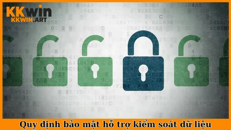 Quy định bảo mật hỗ trợ kiểm soát dữ liệu